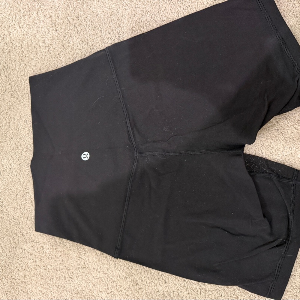 lululemon athletica Black Bike Shorts